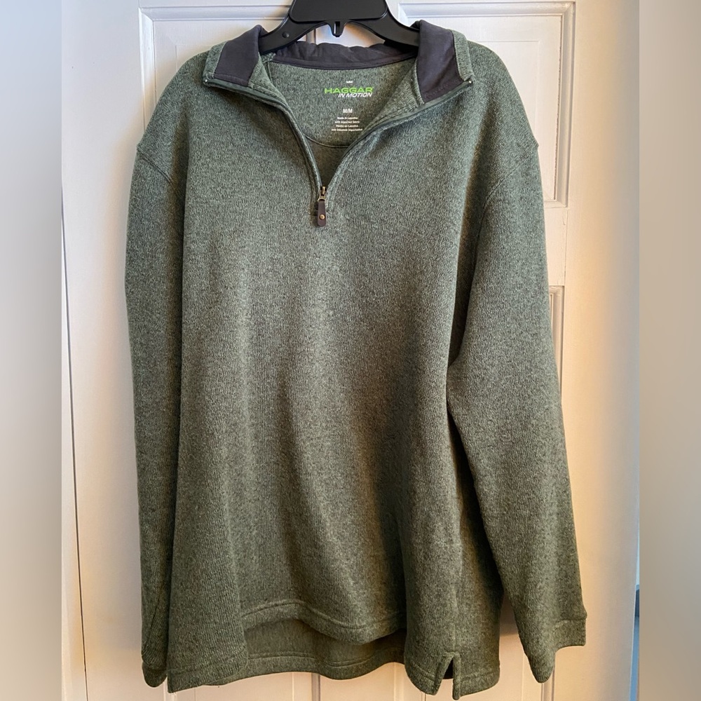 Men’s, Haggar  1/4 zip pullover fleece